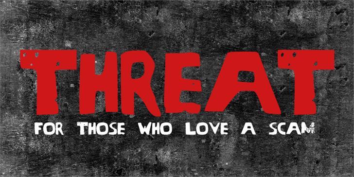 Threat Font
