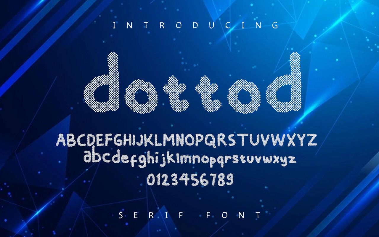 Dottod Font