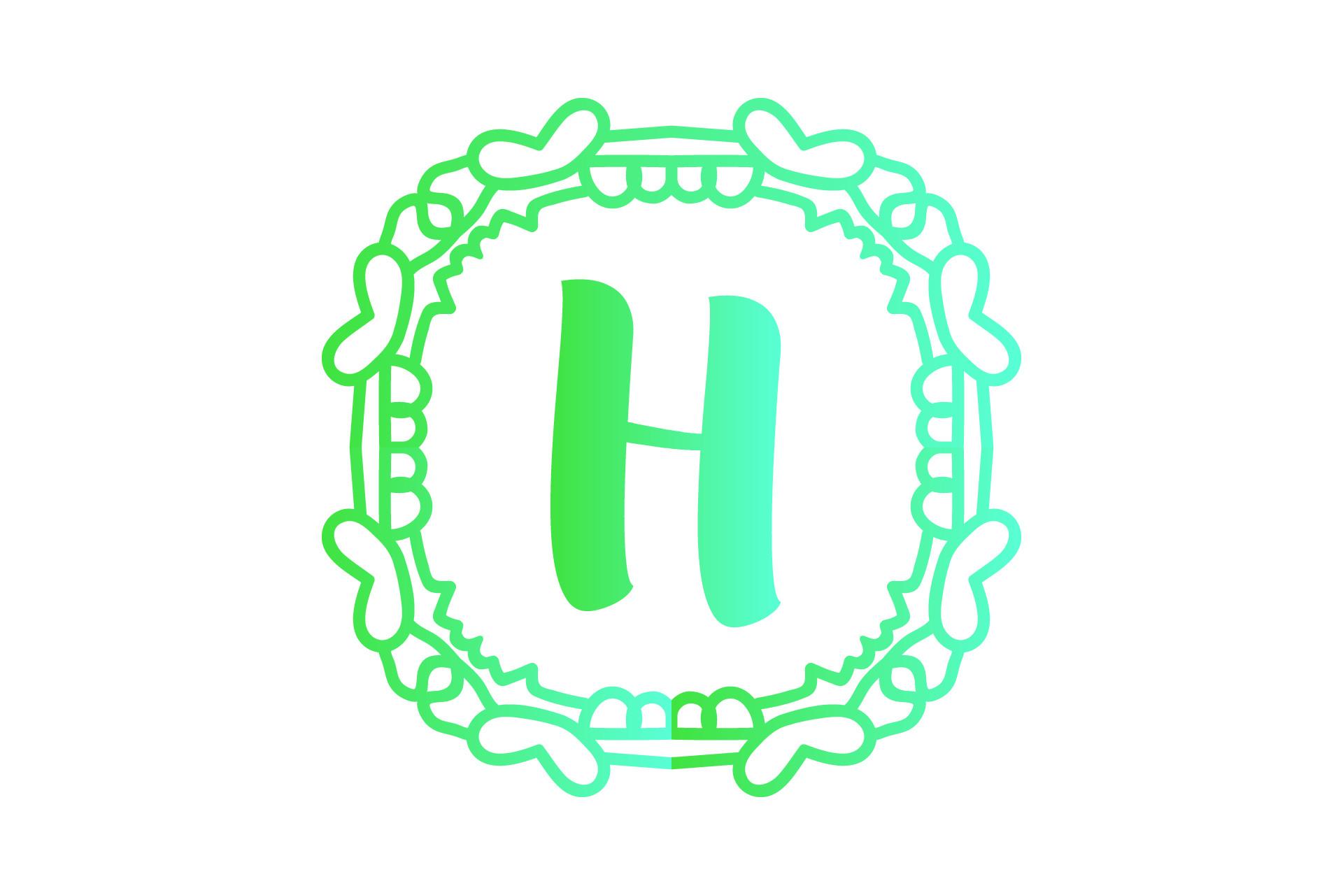 Monogram Creative Spring Illustration