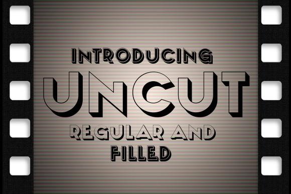 Uncut Font