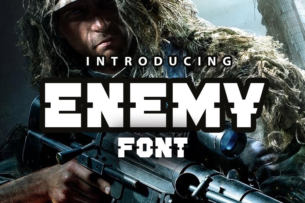 Enemy Font