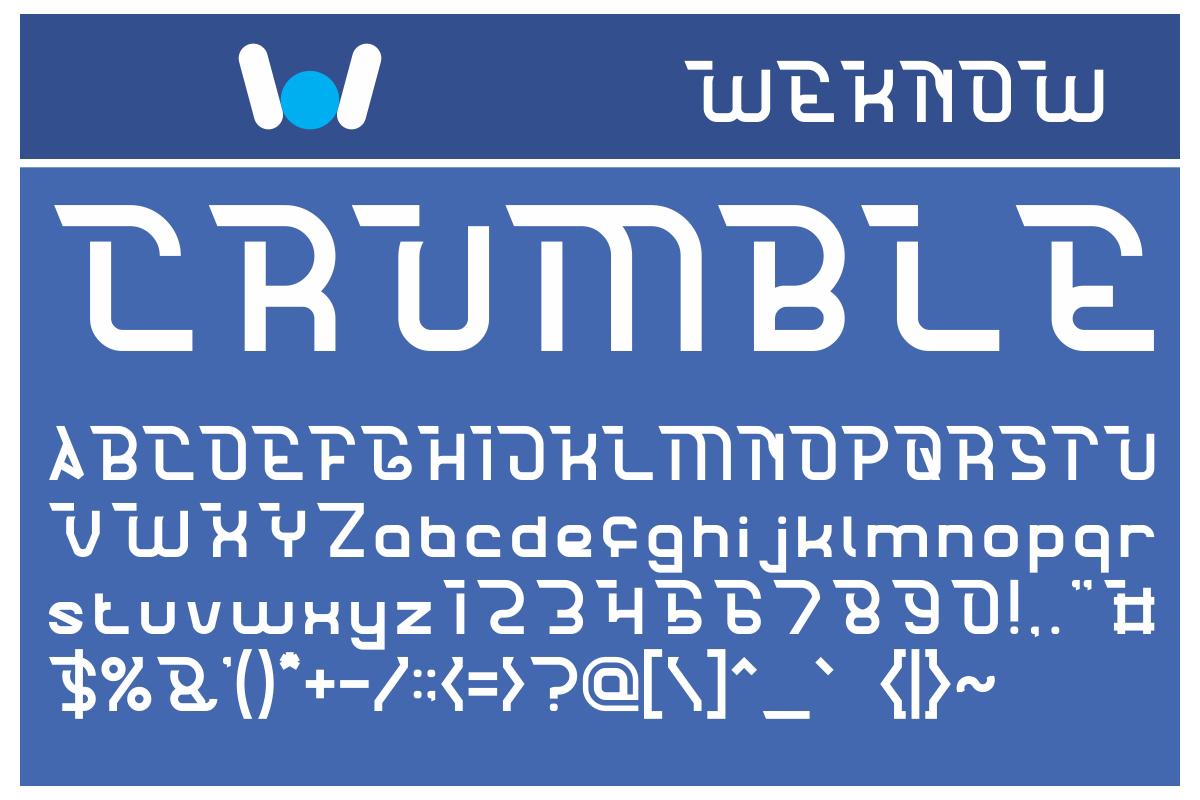 Crumble Font