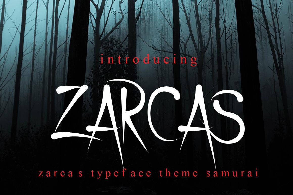 Zarcas Font