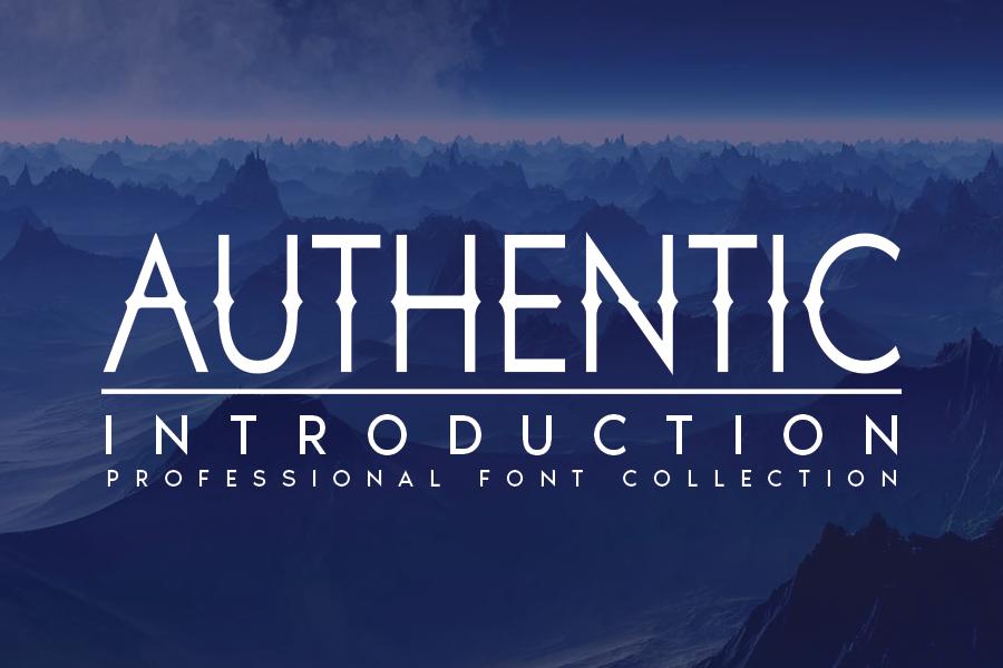 Authentic Font