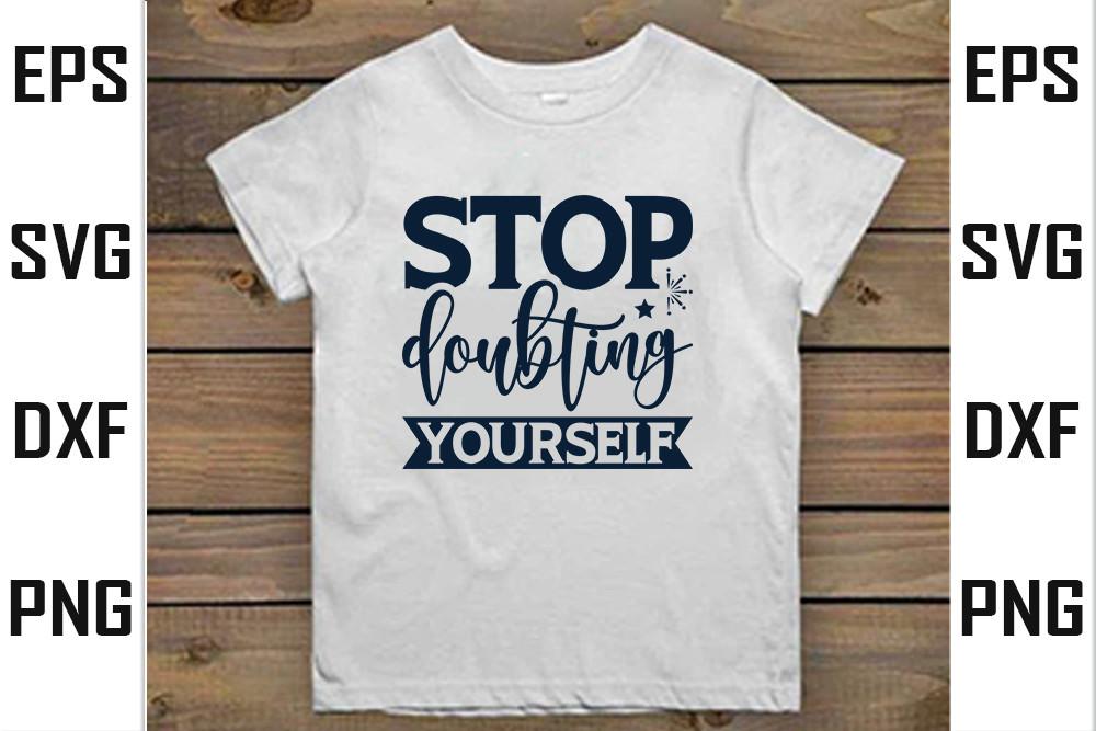 Mental Health  Svg Design,  Stop Doubtin