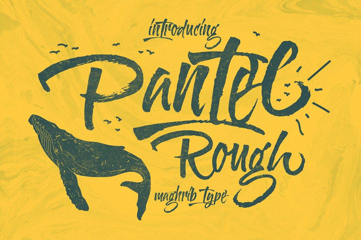 Pantel Rough Font