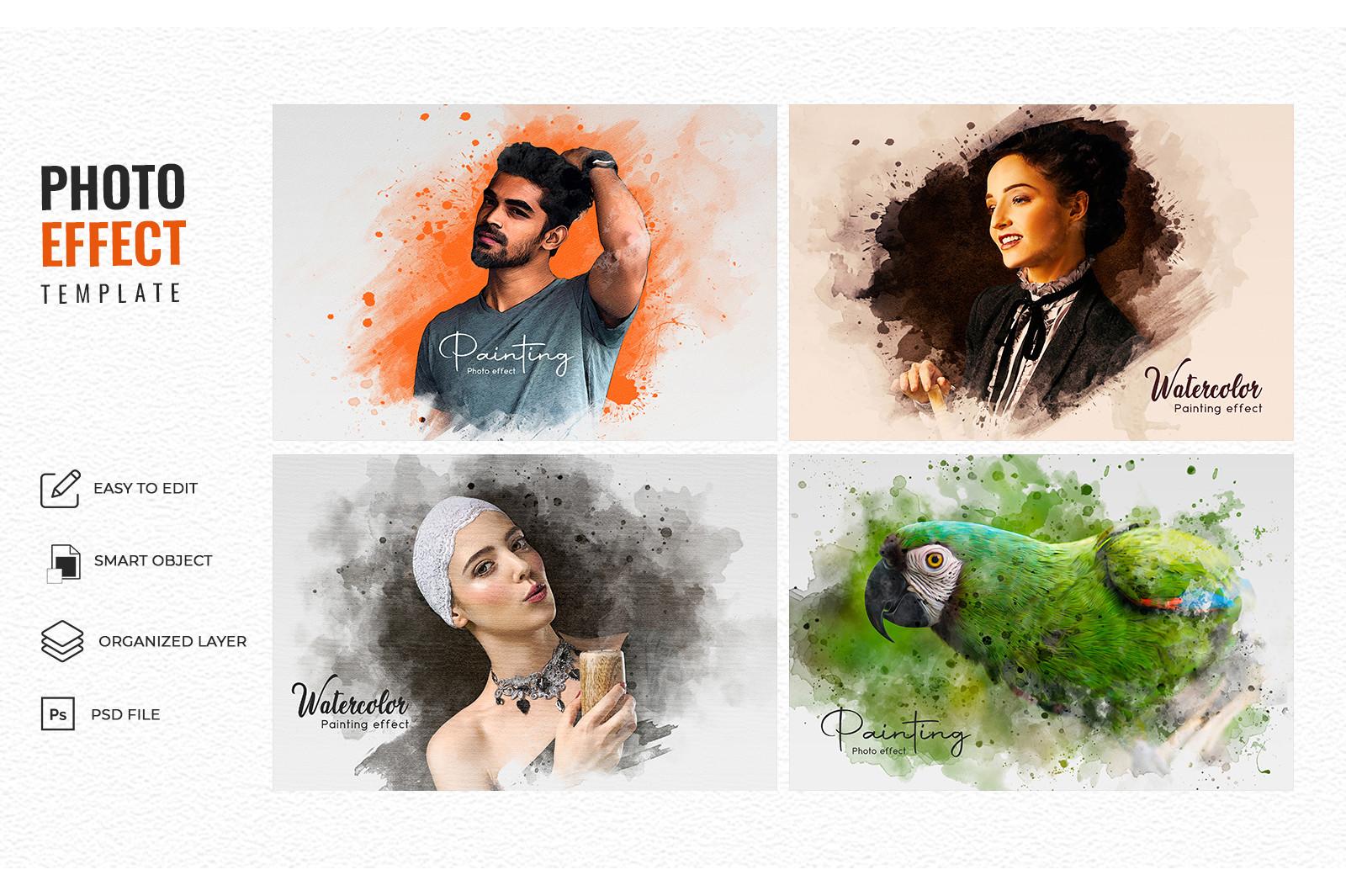 Watercolor Photo Effect