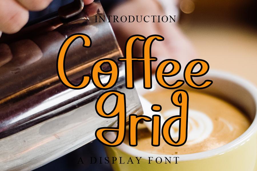 Coffee Grid Font