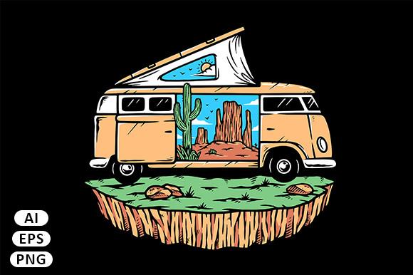 Trip to the Desert in a Camper Van