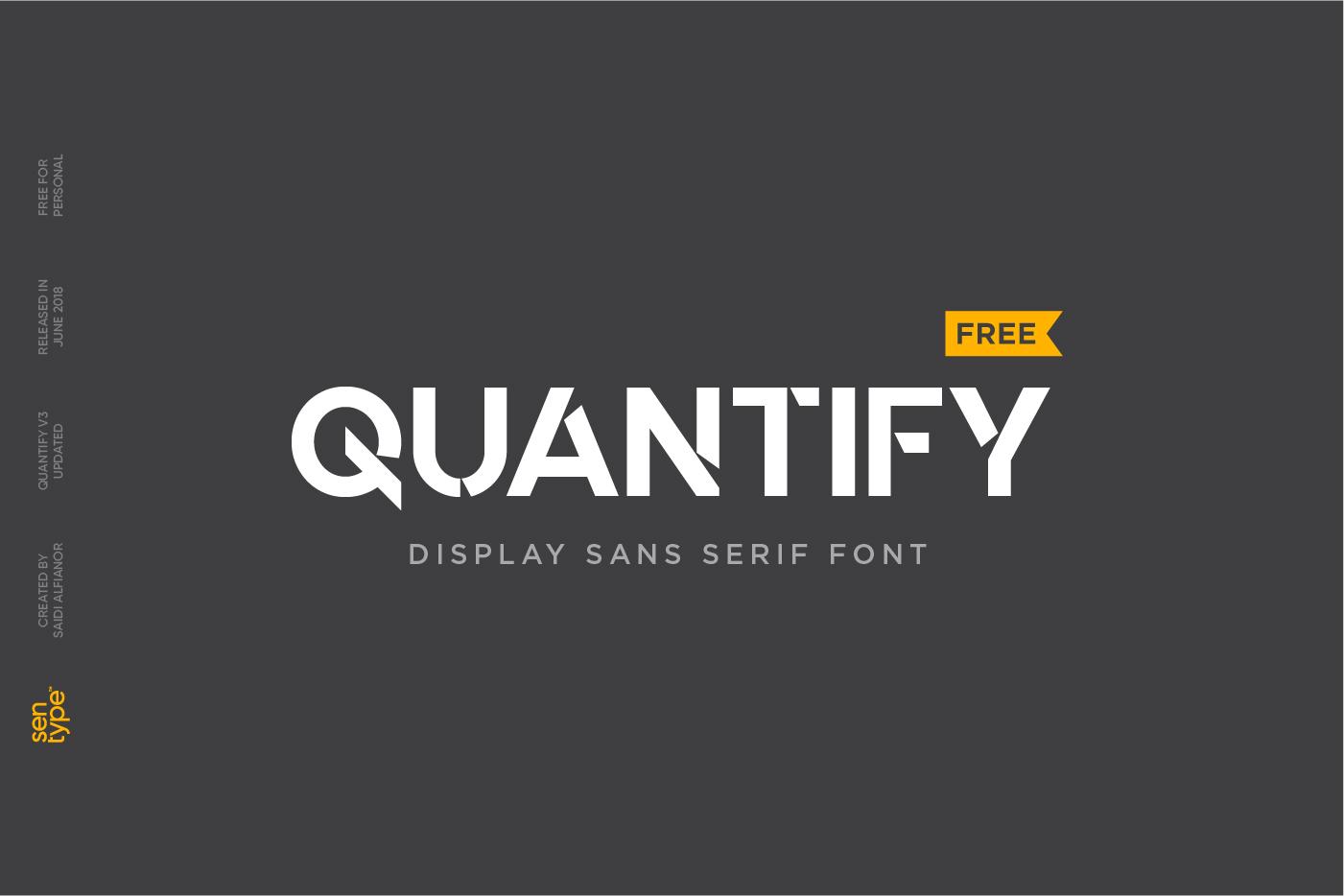Quantify Font