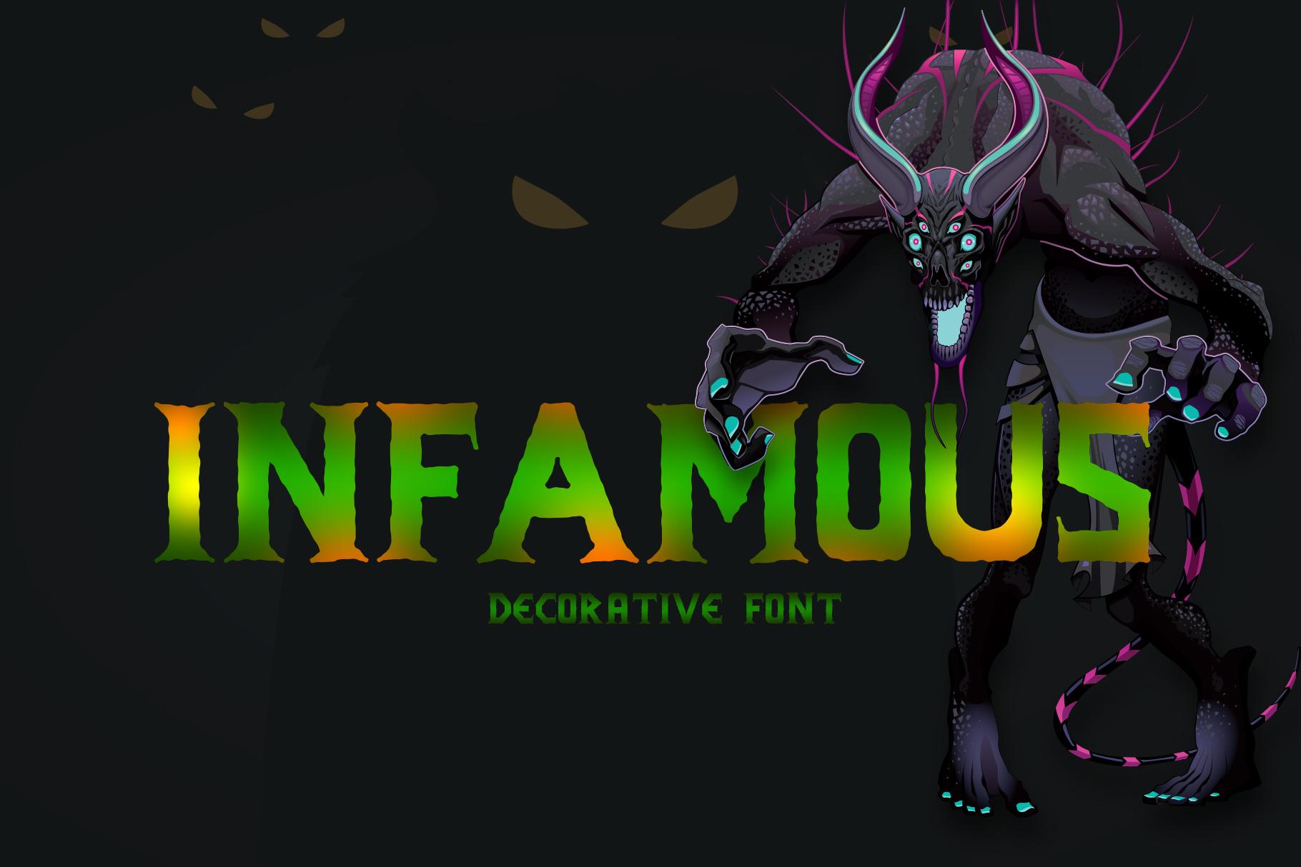 Infamous Font