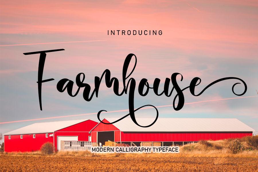 Farmhouse Font