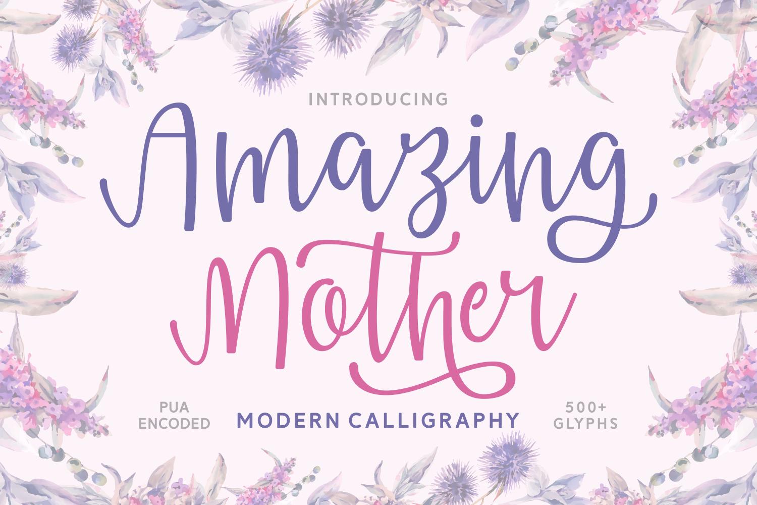 Amazing Mother Font