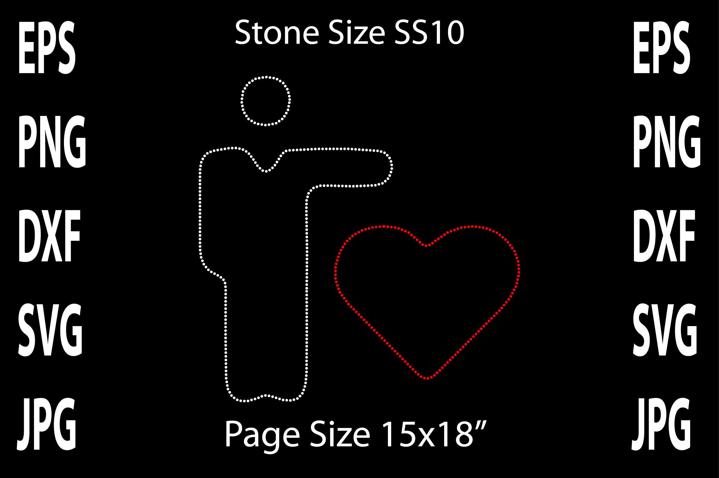 Nurse Rhinestone Template Design