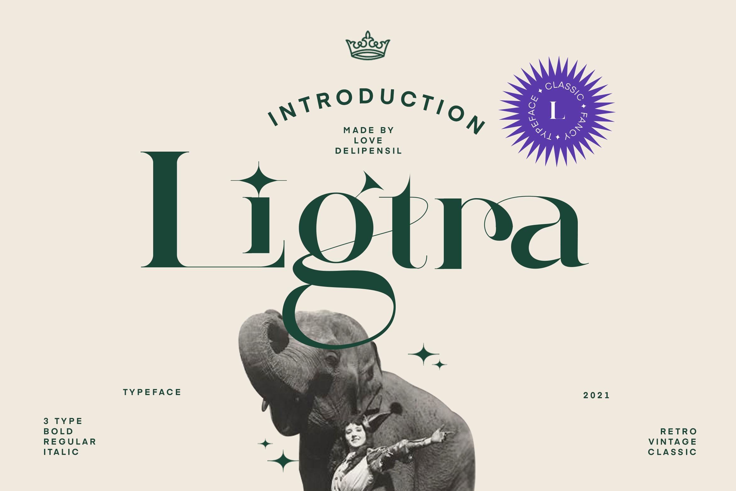 Ligtra Font