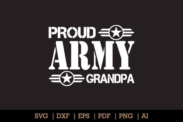 Proud Army Grandpa