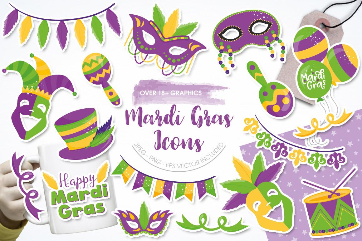 Mardi Gras Icons