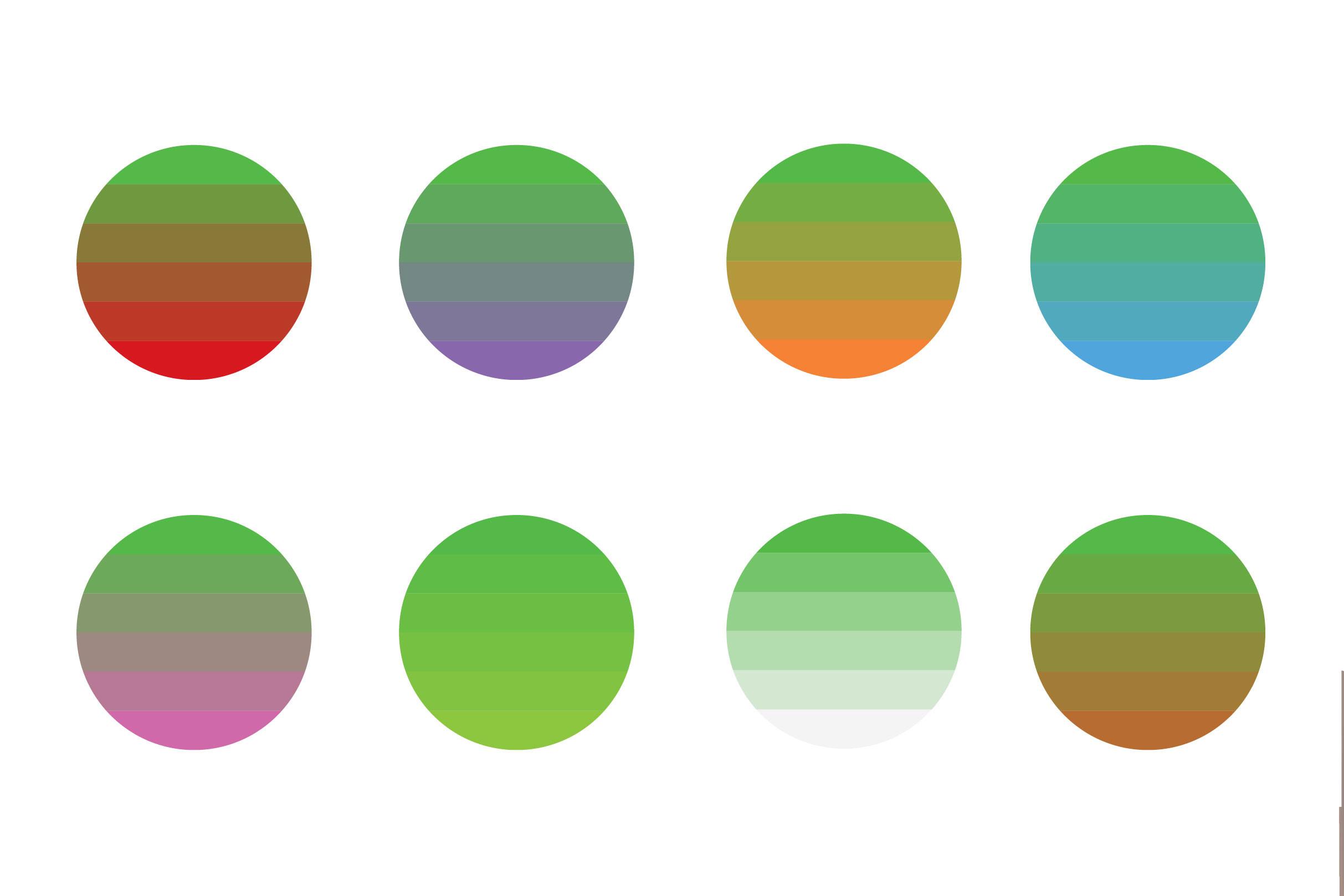 Background-circle-sunset-colors