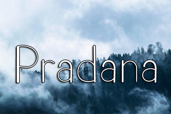 Pradana Font