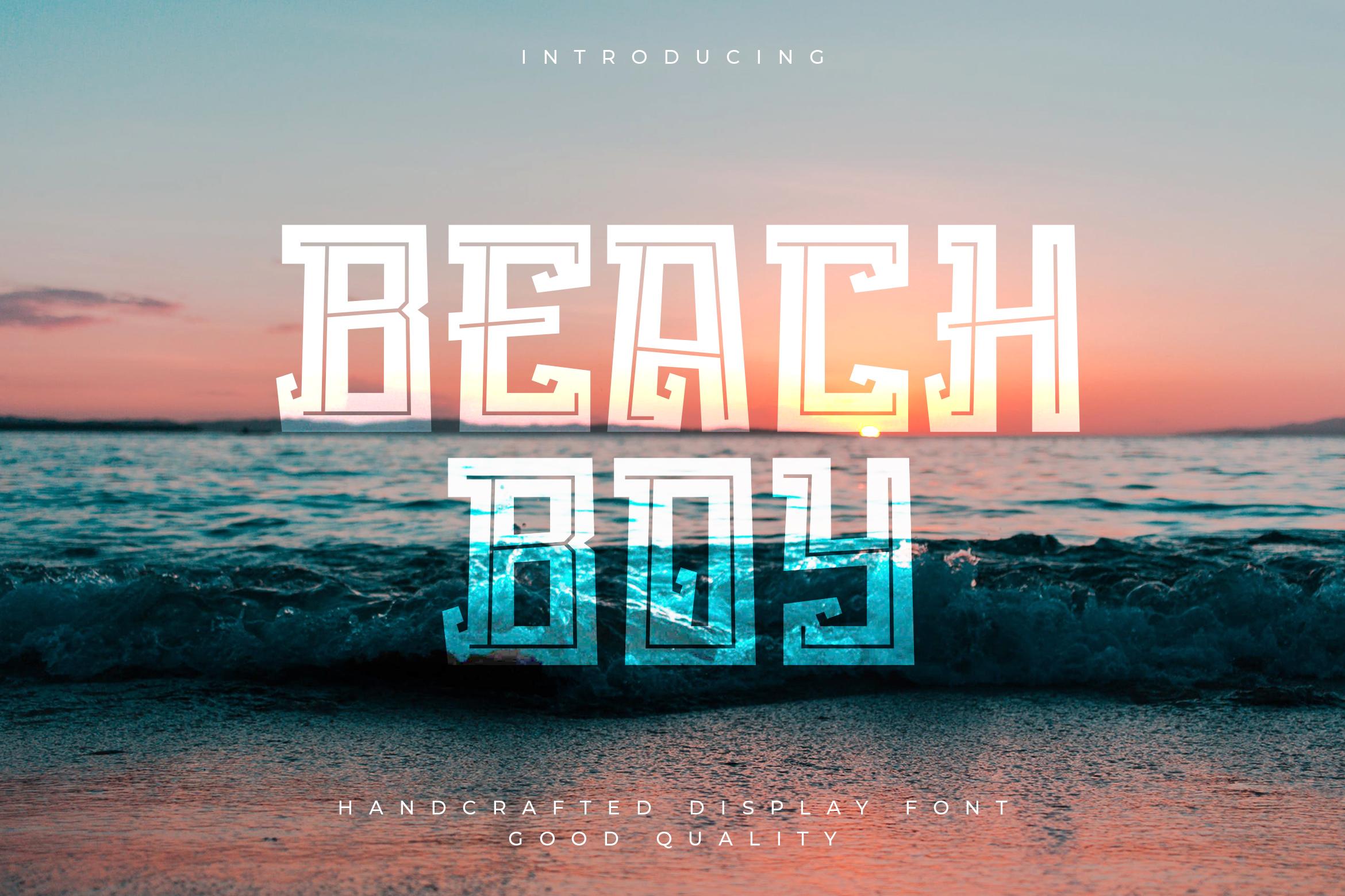 Beach Boy Font