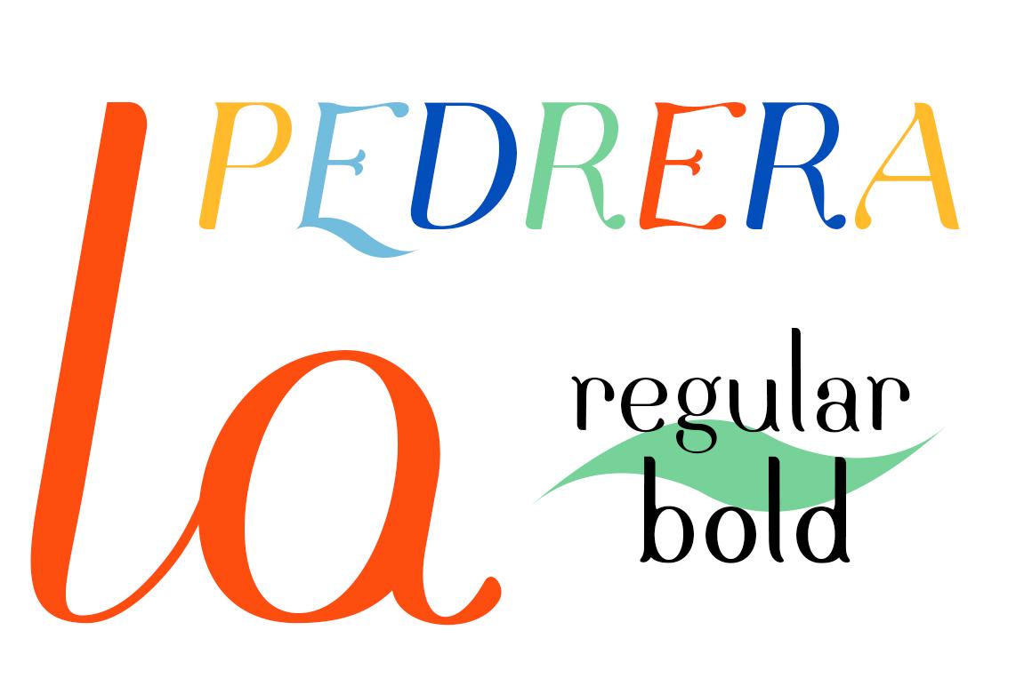 Pedrera Family Font