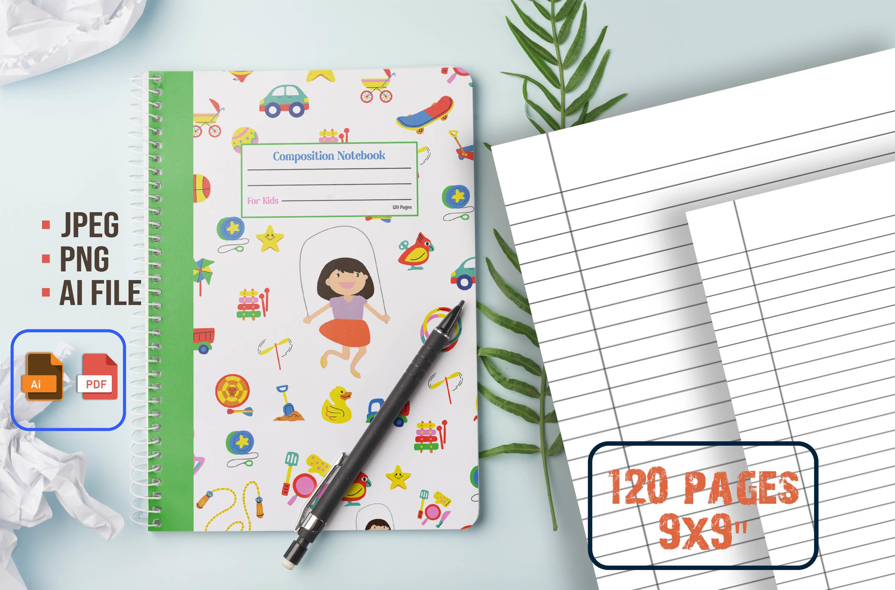 Composition Notebook for Kids KDP