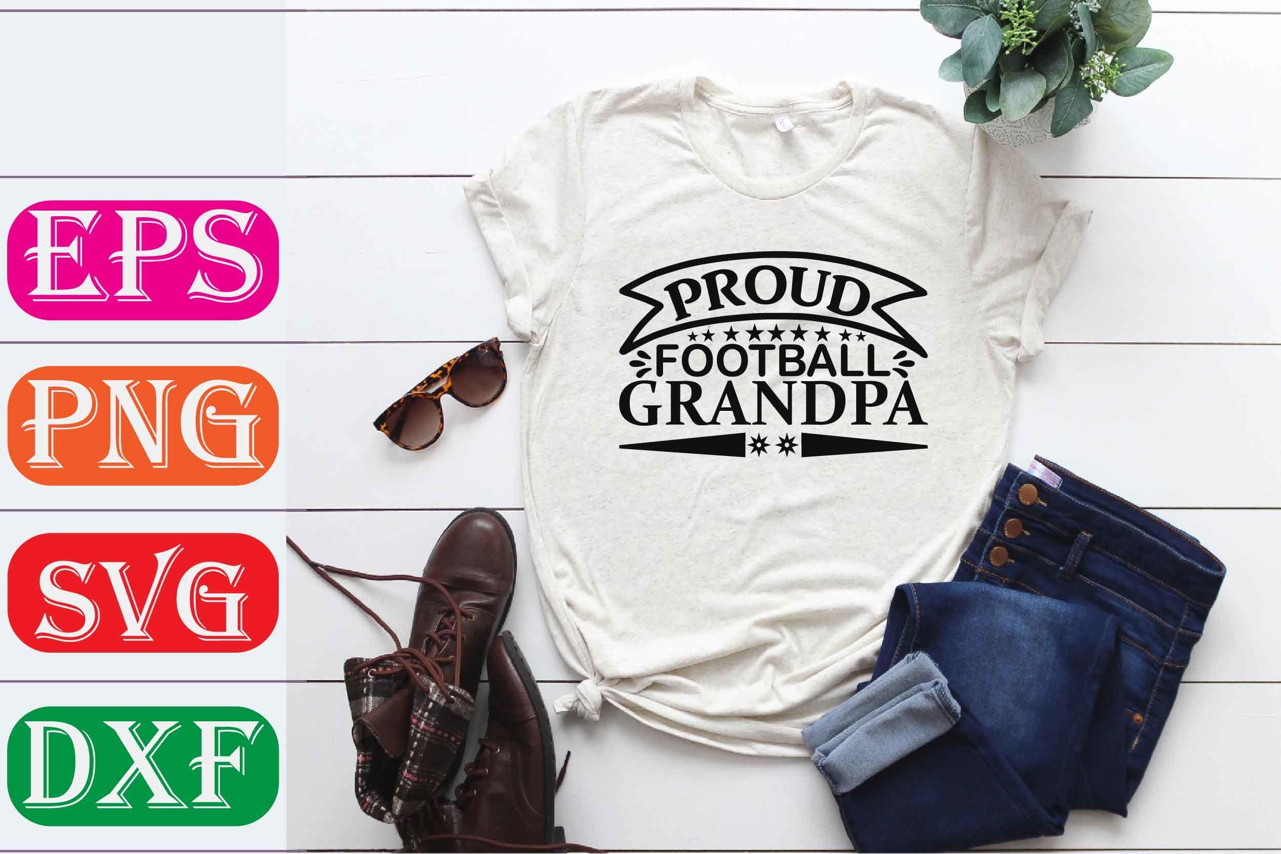 Football Svg Design. Proud Football Gran