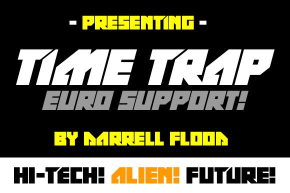 Time Trap Font