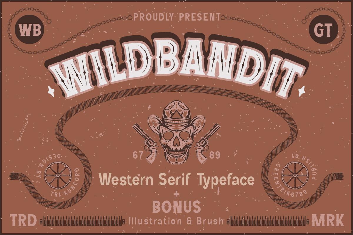 Wild Bandit Font