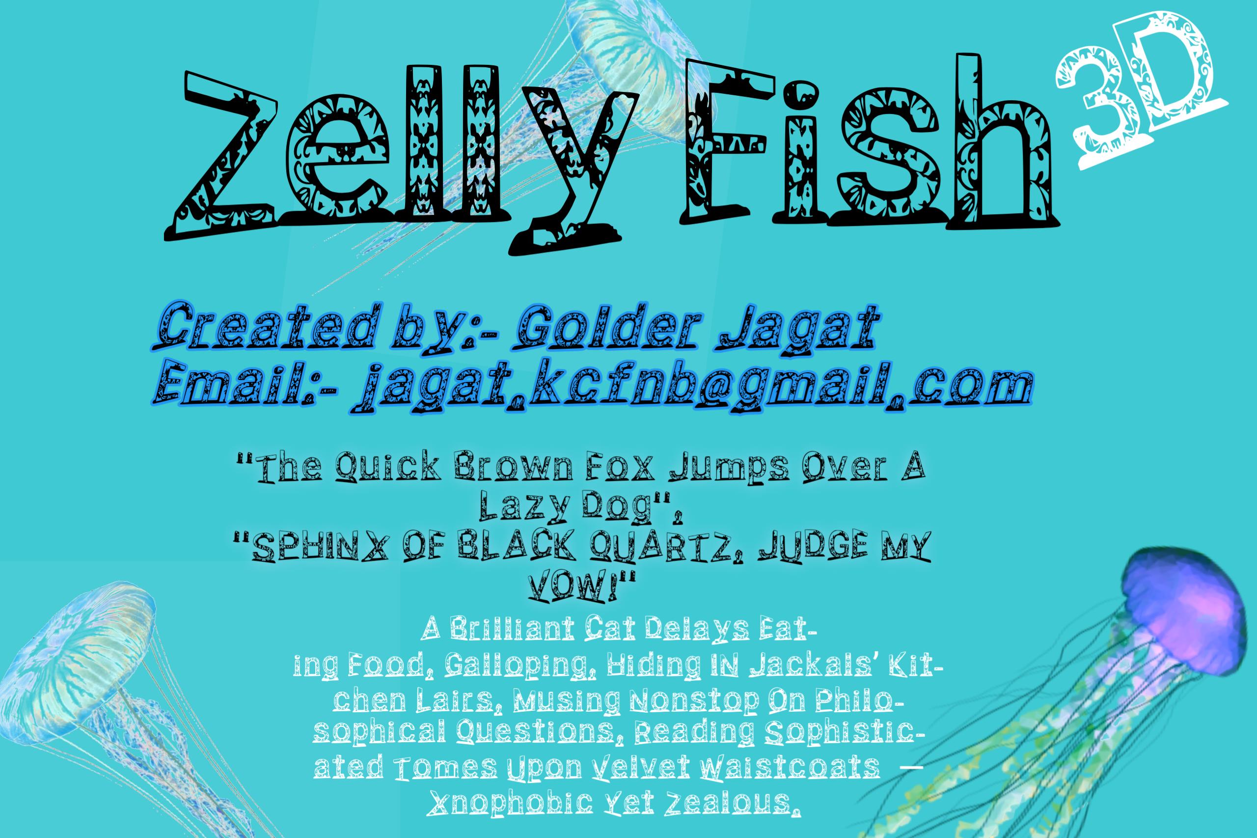Jelly Fish Font