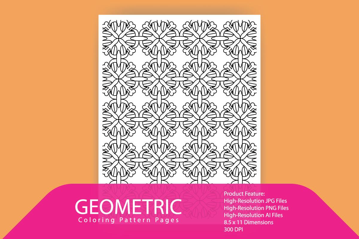 Adult Coloring Book Pattern