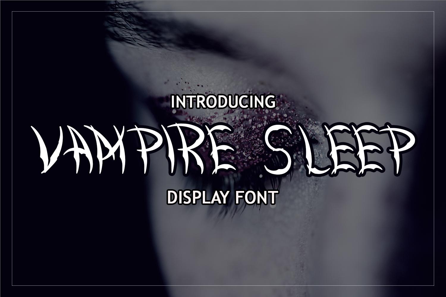Vampire Sleep Font