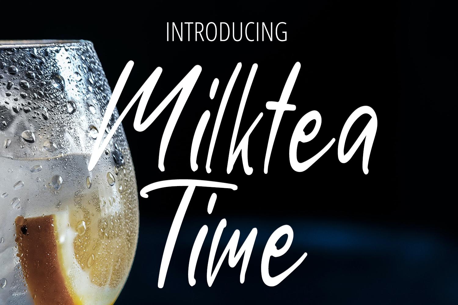 Milktea Time Font