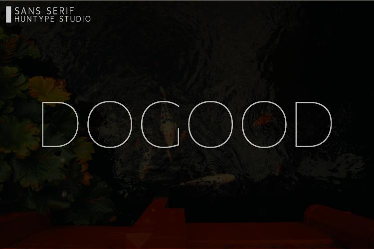 Dogood Font