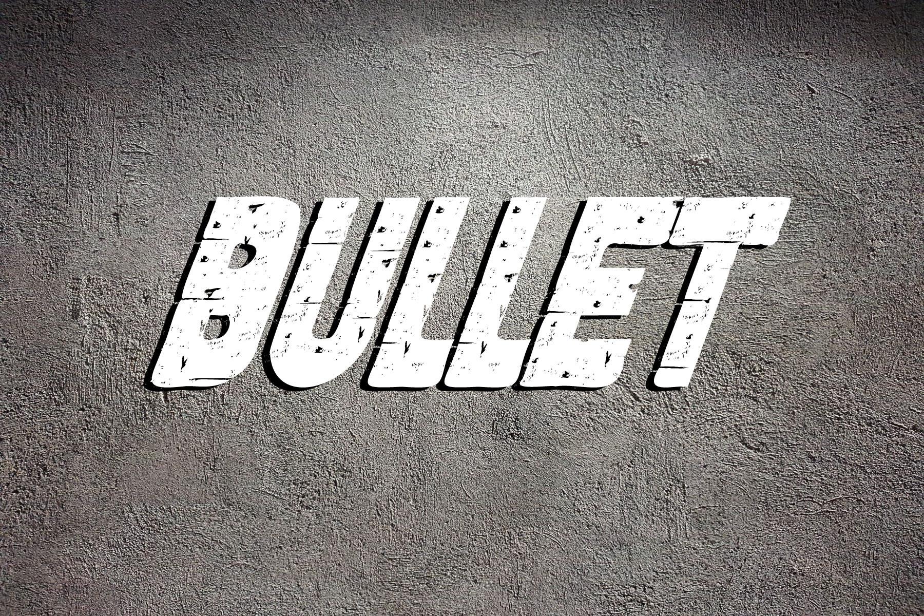 Bullet Font