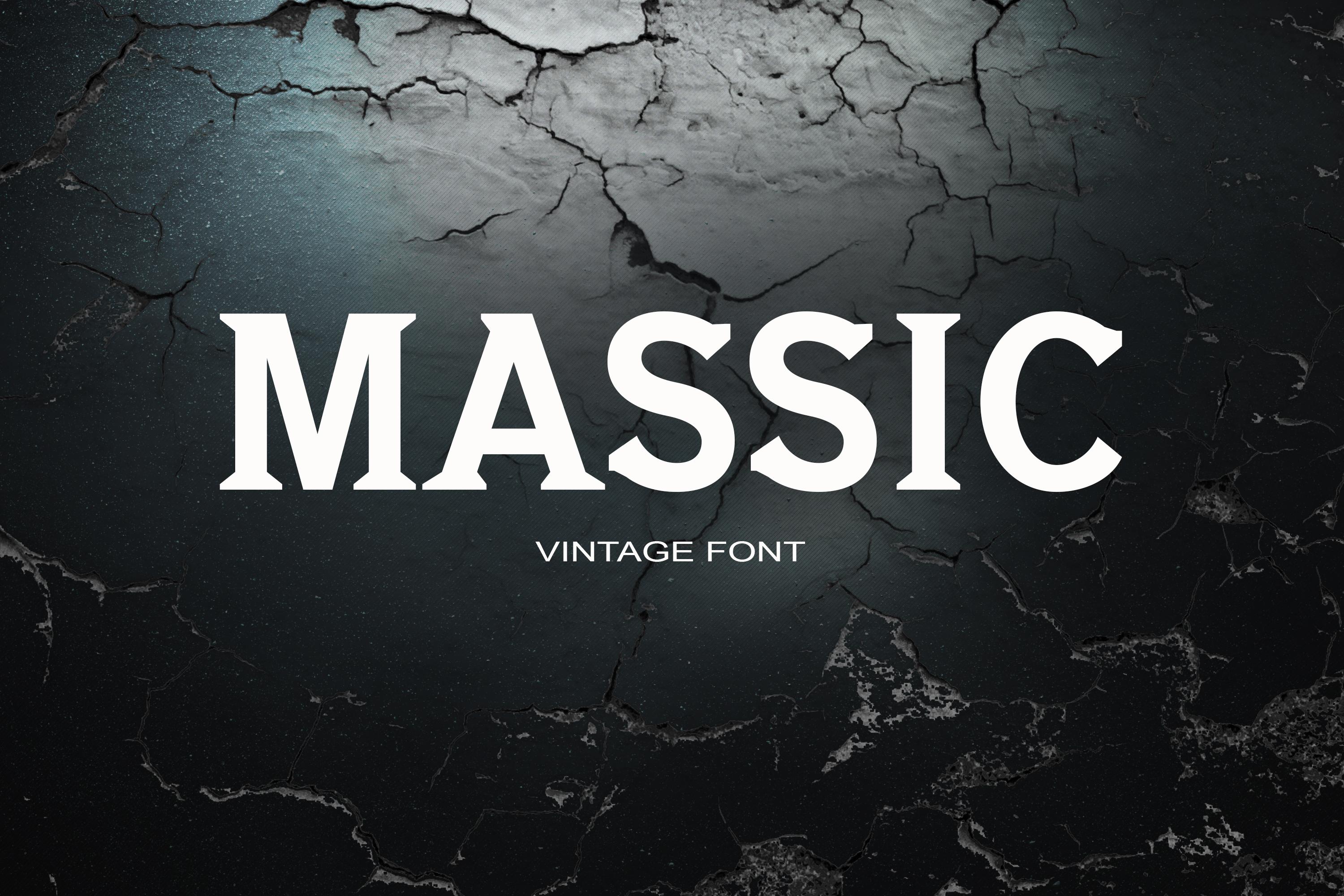 Massic Font