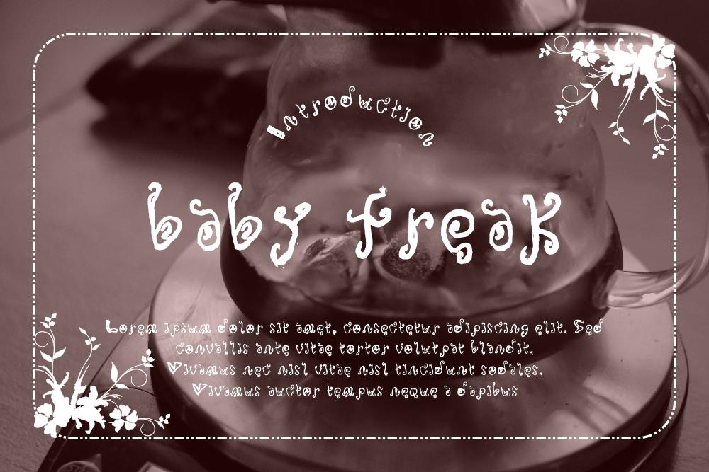 Baby Freak Font