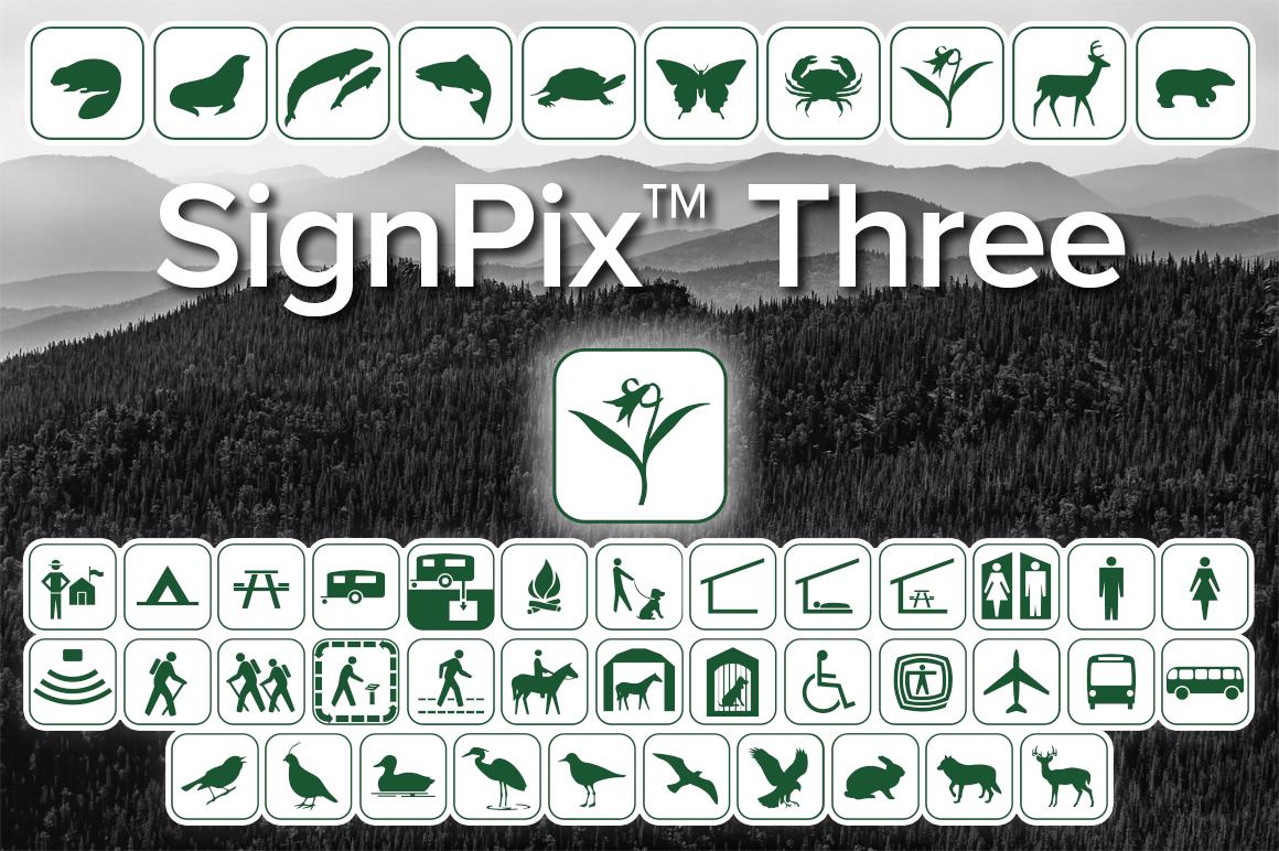 SignPix Three Font