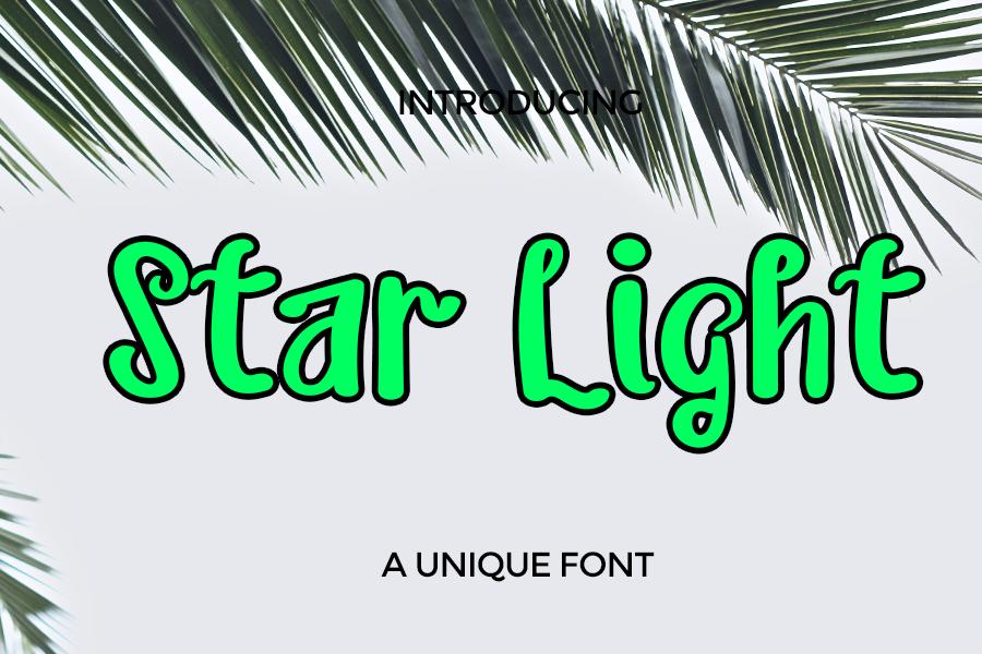 Star Light Font