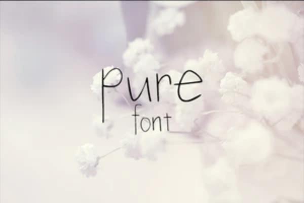 Pure Font