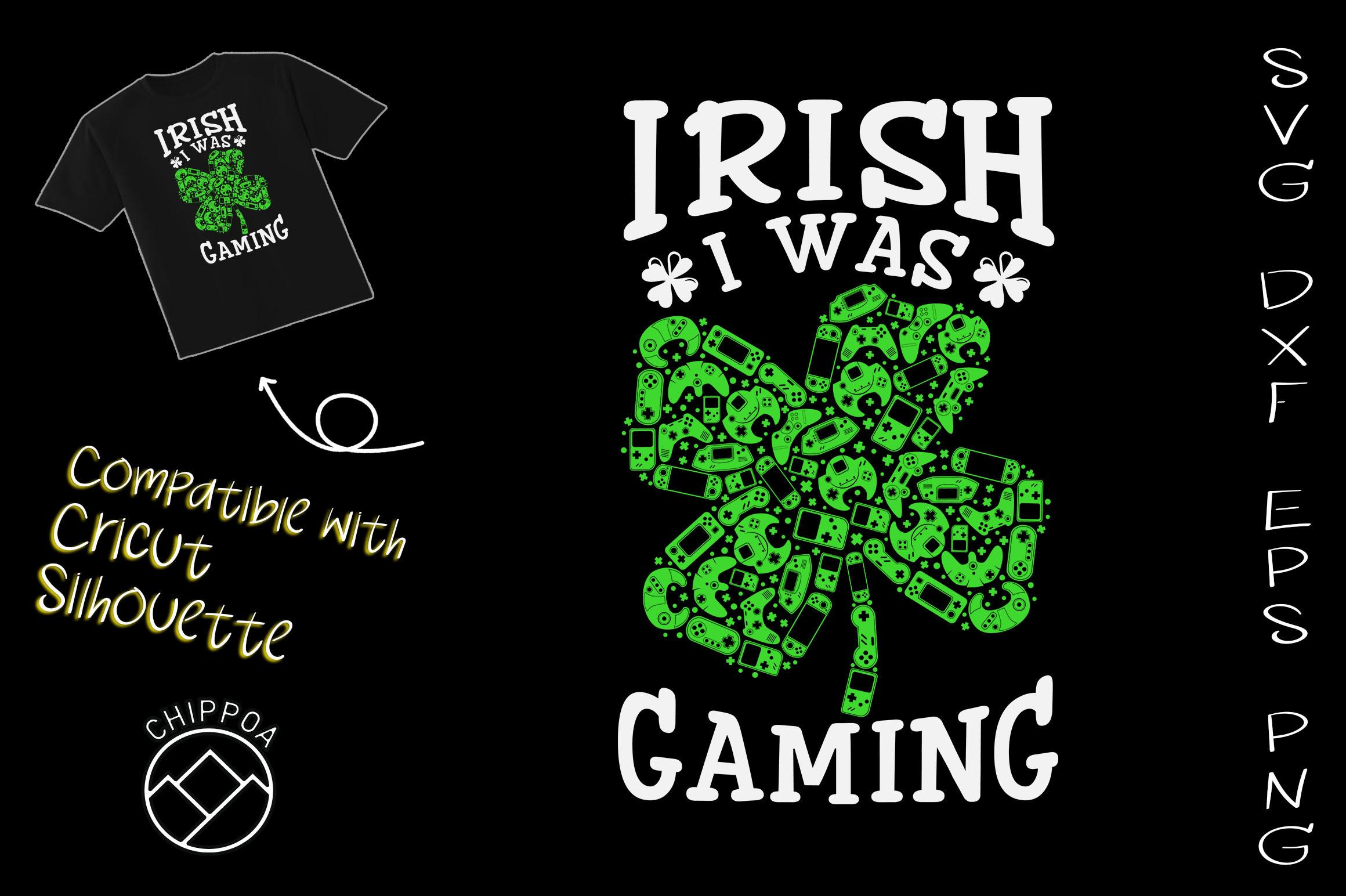 Video Gamer St Patricks Day Gaming Lucky