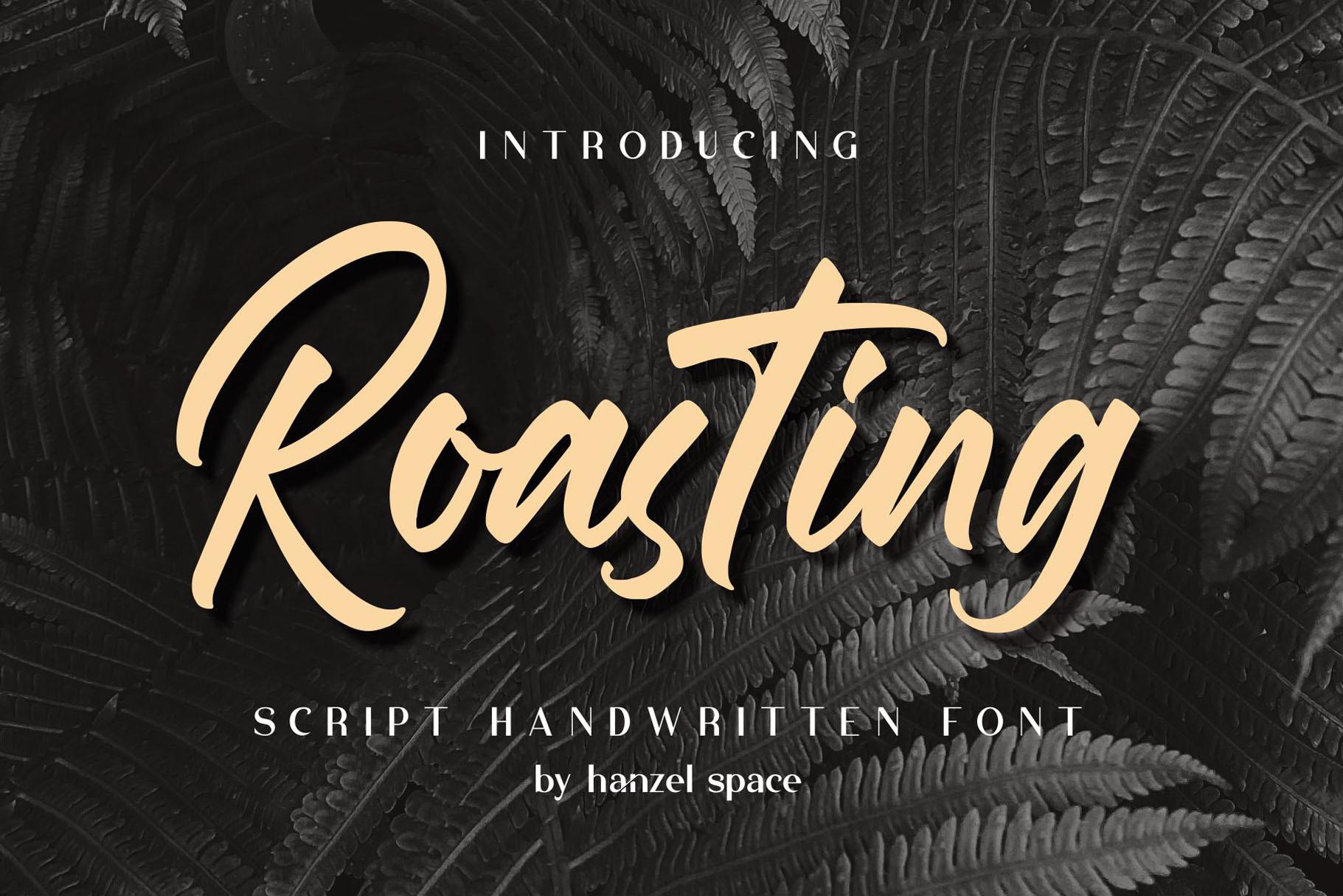 Roasting Script Font