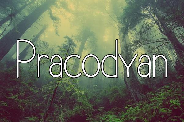 Pracodyan Font