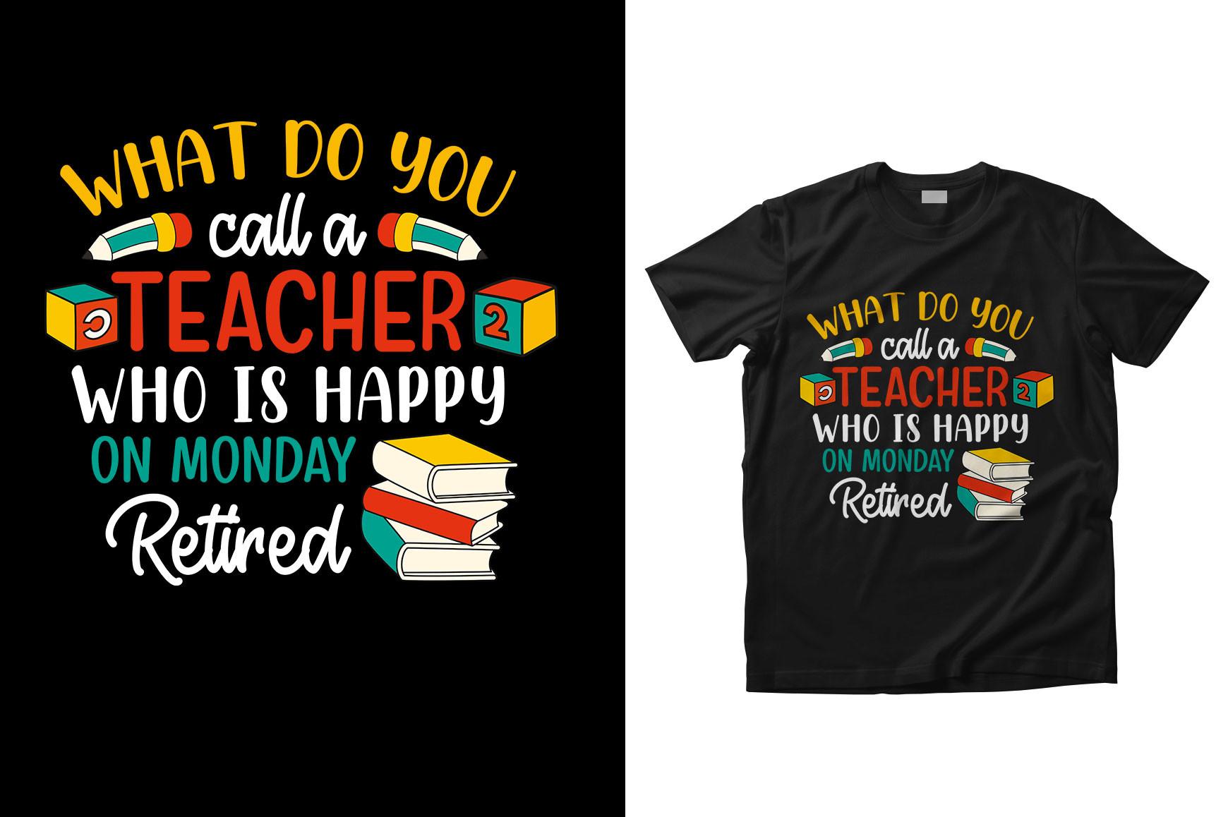 Teacher T Shirt Design