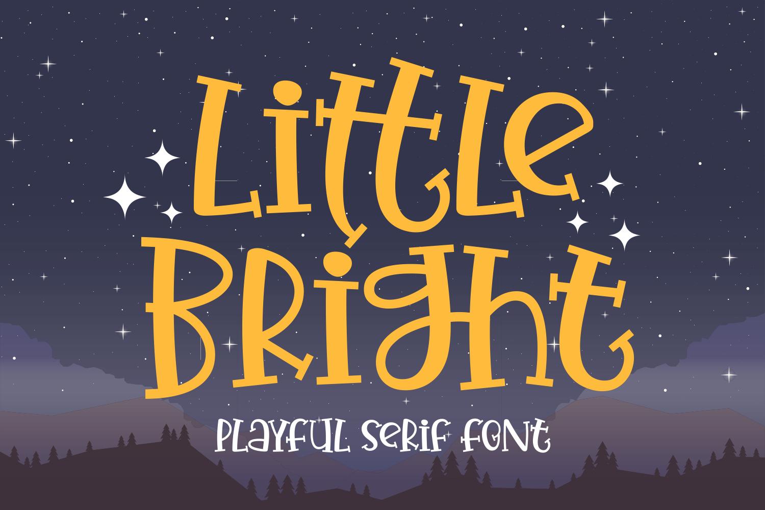 Little Bright Font