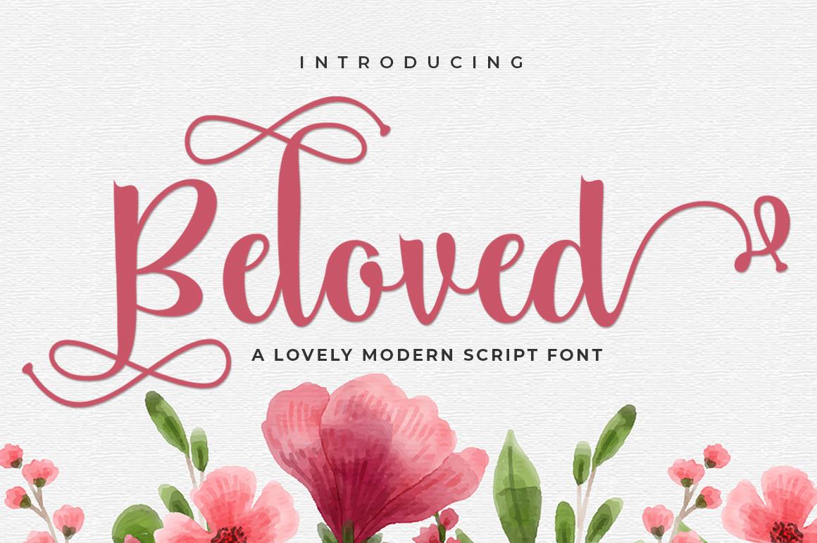 Beloved Script Font