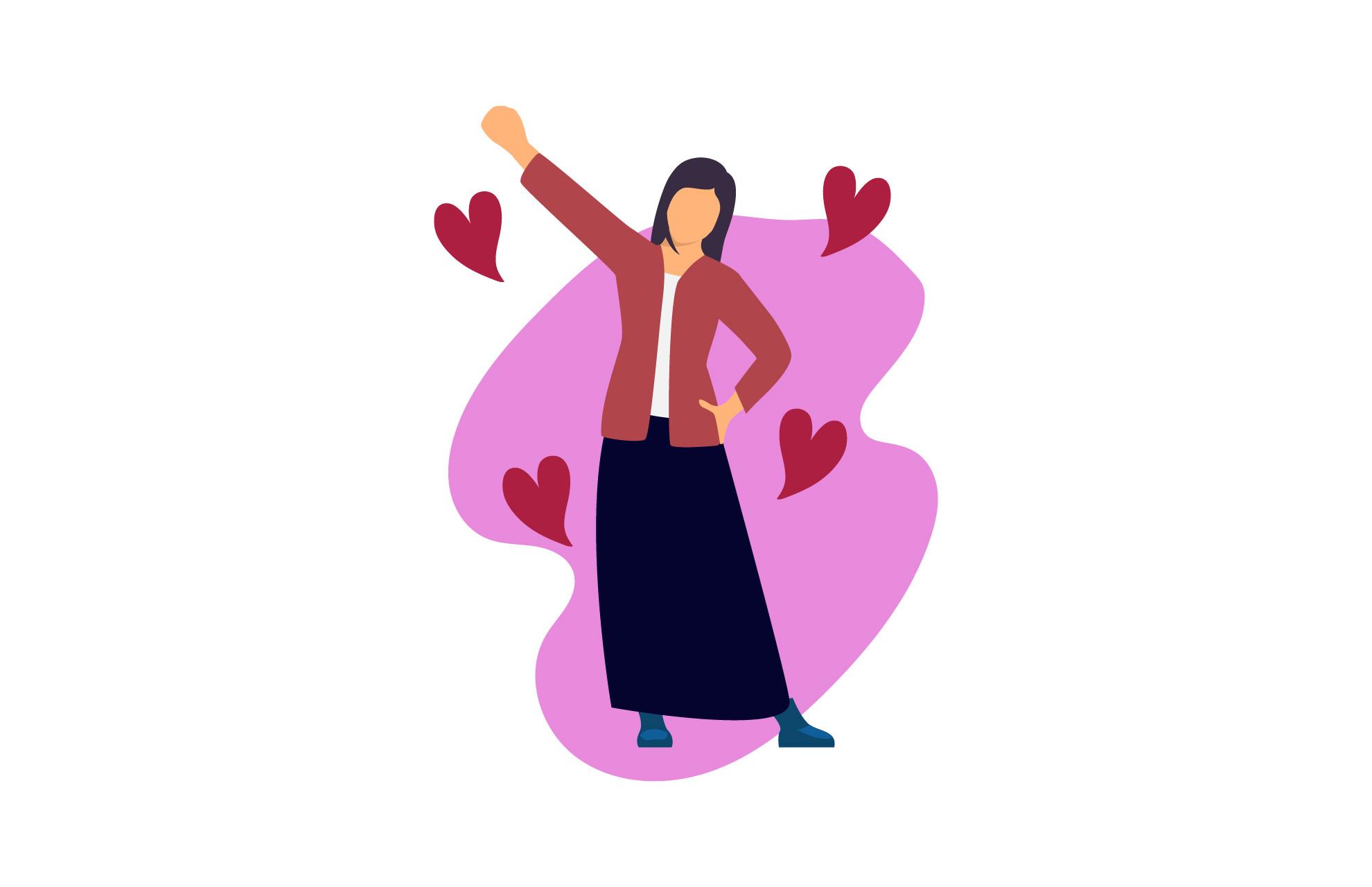 Valentine People Character Love Gift