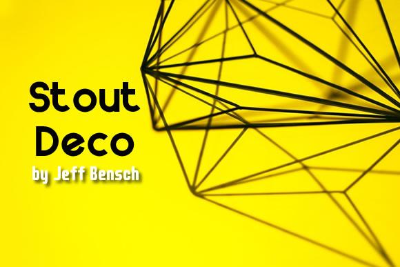 Stout Deco Font