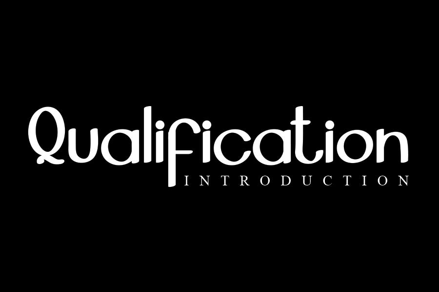 Qualification Font