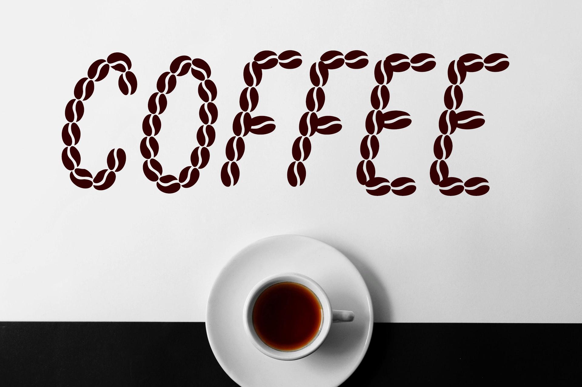 Coffee Beans Font